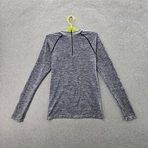 Pink‎ Active Women Activewear Top M Blue Long Sleeve